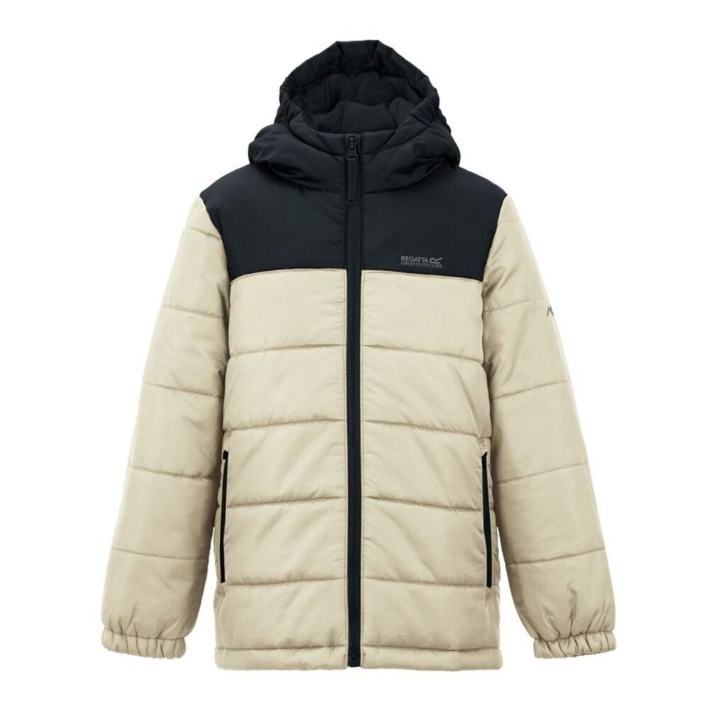 Regatta Childrens/Kids Lofthouse Padded Jacket / Black/Abbeystone